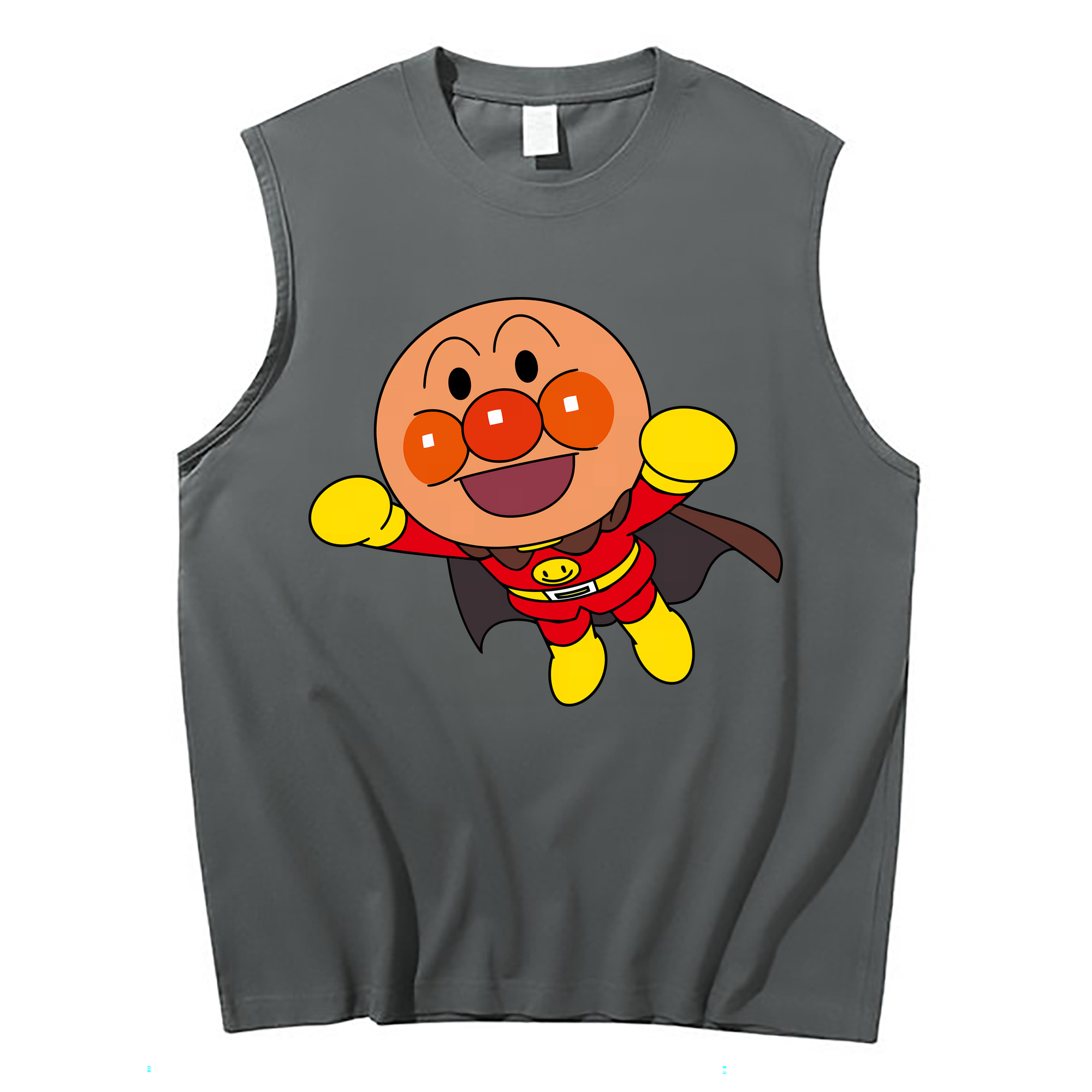 （画像用） アンパンマン Anpanman コットン100％タンクトップ（フロントプリント）